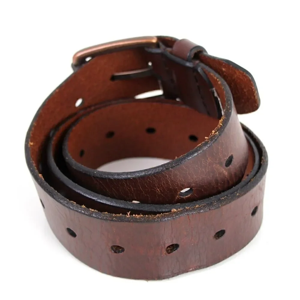 CLASSIC BROWN GENUINE LEATHER 1.5